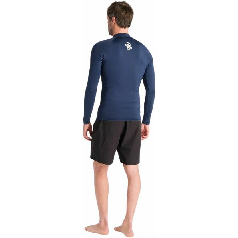 2026 C-Skins NuWave UV Basics Langærmet Lycravest Til Herrer C-NLYLSMC - Bluestone
